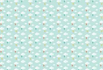 Balloons Temporary Wallpaper Blue Multi On Onekingslane