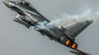 Eurofighter Typhoon Military Airplane Aircraft Wallpaper