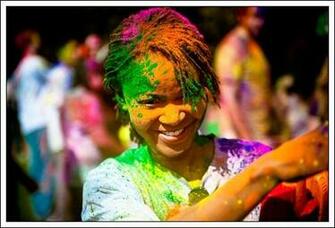 Beautiful Holi Wallpaper Festival Of Colors In India