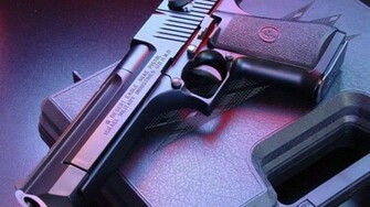 Desert Eagle Weapon Gun Pistol Wallpaper Background