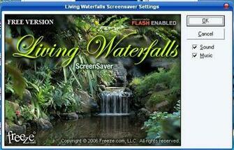 Waterfall Screensaver With Sound