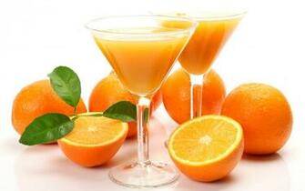 Orange Juice Wallpaper