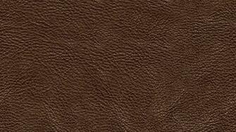 Leather Brown Textures Wallpaper