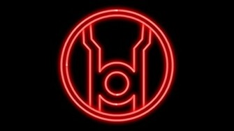 Red Lantern Corps Neon Symbol Wp By Morganrlewis Fan Art Wallpaper