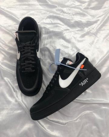 The Nike Ten Off White Air Force Low In Black Is Available