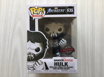 Funko Pop Marvel Avengers Game Skeleton Hulk Special Edition