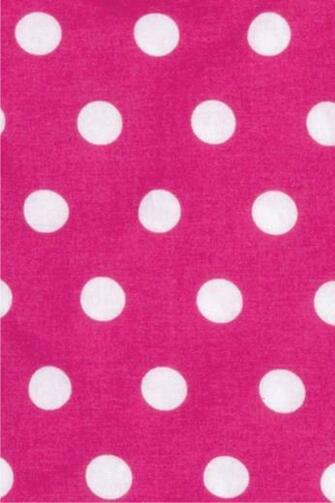 Fuchsia Polka Dot iPhone Wallpaper Phone
