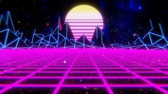 Synthwave Aesthetic HD Wallpaper Background
