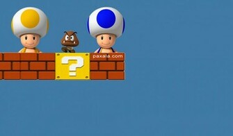 Wallpaper Hongos Y Goomba