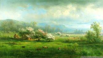 Spring Landscape Wallpaper Crazy Frankenstein