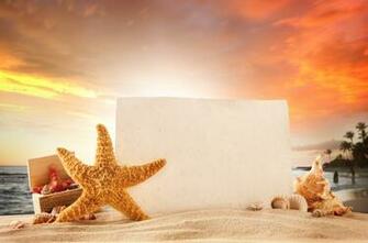 Starfish Beach Sand Summer Sea Vacation Sun Wallpaper Photos