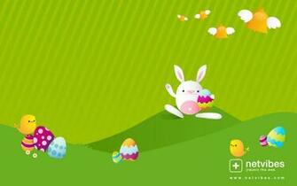 Easter Bunies Desktop Pc And Mac Wallpaper