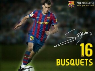 Sergio Busquets New HD Wallpaper Football
