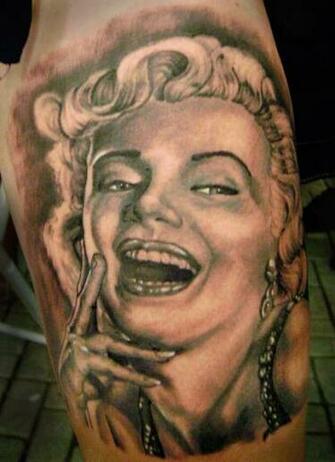 Griffe Tattoo Marilyn Monroe