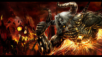 Dark Demon HD Wallpaper