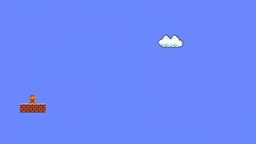 Wallpaper Mario Bros Nintendo Video Games Minimalism Pixels