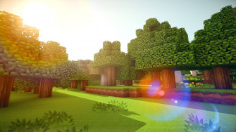 Minecraft Landscape Wallpaper