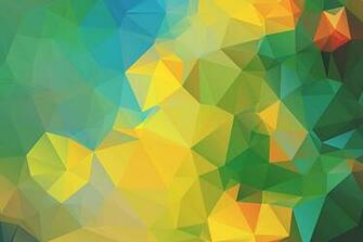 White Teal And Orange Cubism Painting Abstract HD Wallpaper