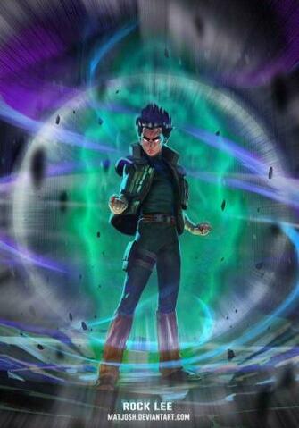 Rock Lee Six Gates Open Wallpaper Shippuden 4thwar