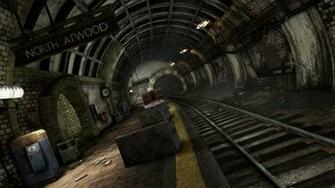 Uncharted Environments London Underground Electric Blue Skies