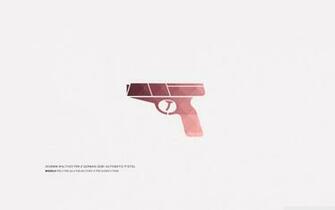 Minimal Artistic Mosaic Walther P99 4k HD Desktop Wallpaper For