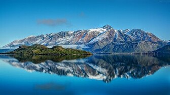 New Zealand Wallpaper Nature Water Mountain Lake