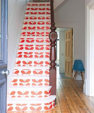 Wallpaper Your Stairs For