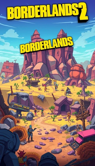 Borderlands Mobile Wallpaper