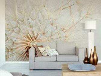 Kreative Ideen F R Wandgestaltung Im Wohnzimmer Mit Blumenmotiven