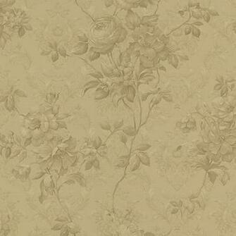 Burgundy Floral Damask Mirabelle Mirage Wallpaper