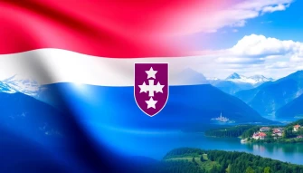 Slovenia Flag Wallpaper