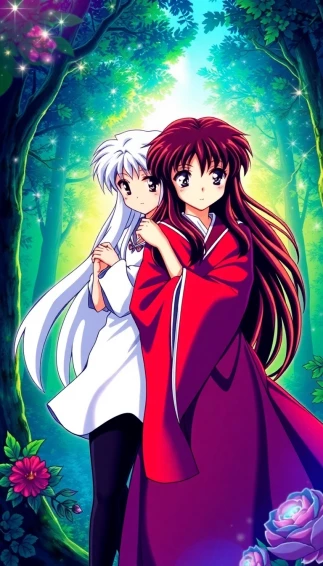 Kagome And Inuyasha Wallpaper