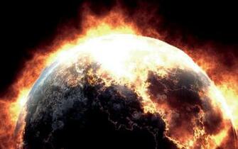 Planet Explosion Wallpaper