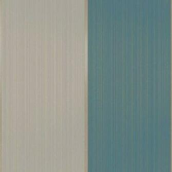 Metric Stripe Wallpaper In Teal Grey Full Roll From