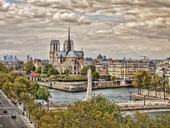 Wallpaper Notre Dame De Paris World