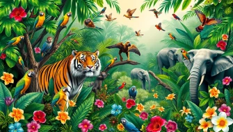 Jungle Animal Wallpaper