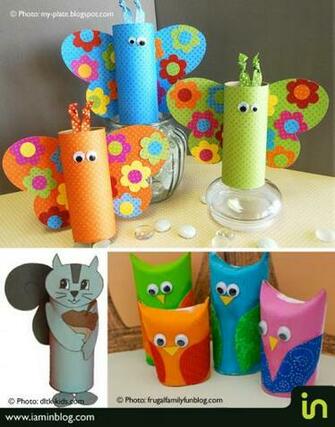 Paper Crafts For Kids Roll
