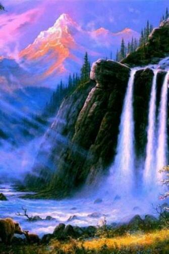 5d Waterfall Live Wallpaper Best Android