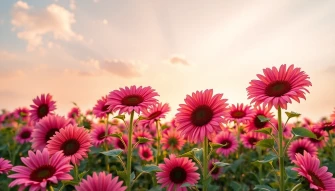 Pink Sunflower Wallpaper