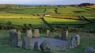 Drombeg Stone Circle County Cork Ireland Wallpaper