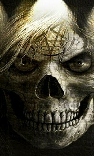 Bigger Skull Live Wallpaper For Android Screenshot