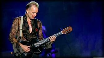 Wallpaper Sting Guitar Play Shirt Show HD
