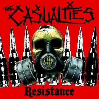 The Casualties Hardcore Punk Rock Dark Skull Ananrchy Gas