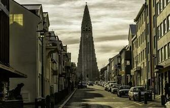 Reykjavik Iceland Church Street Wallpaper Photos Pictures