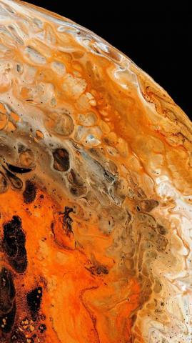 Abstract Jupiter 4k Phone Wallpaper