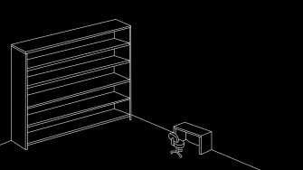Autocad Shelf And Desk Wallpaper To Get You Organized