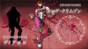 Stand Jjba Diavolo And King Crimson