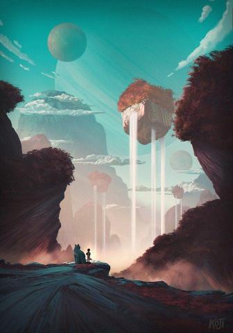 Mrsuicidesheep Wallpaper Magical Paintings Fantasy Landscape