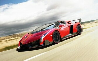 Lamborghini Veneno Roadster Wallpaper HD
