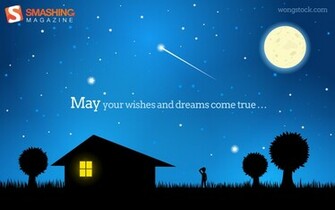 May Dreams Come True Wallpaper HD